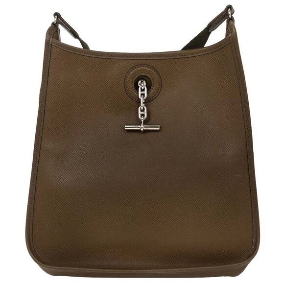 Hermes Alezan Epsom Vespa PM Shoulder Bag R□K 115721 - Picture 1 of 10